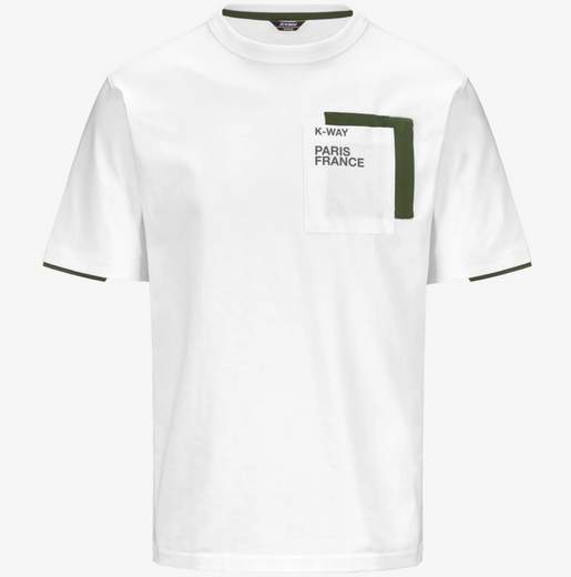 T-SHIRT FANTOME CONTRAST POCKETS