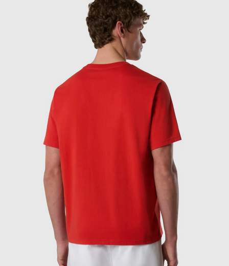 T-SHIRT CON PATCH LOGATA