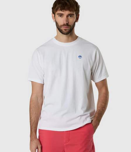 T-SHIRT CON PATCH LOGATA