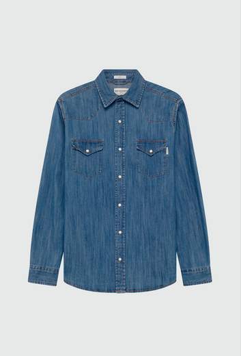 CAMICIA MARTIN COBALT STONE