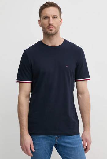 T-SHIRT GLOBAL STRIPE CUFF TEE