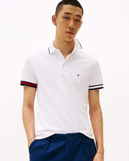 POLO FLAG CUFF SLIM FIT