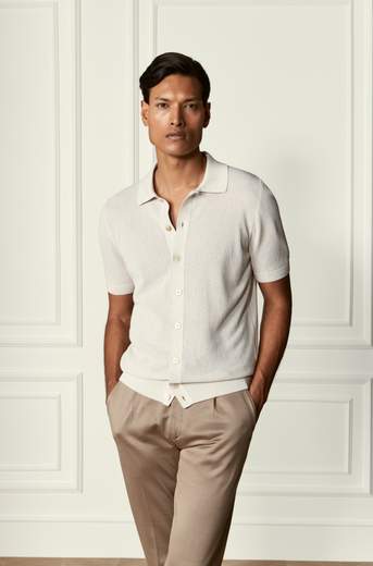 CAMICIA IN MAGLIA TRAFORATA