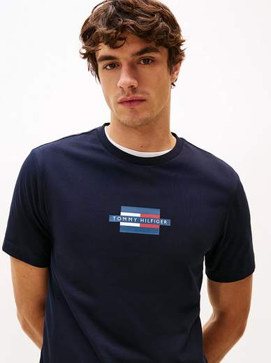 T-SHIRT FLAG BOX TEE