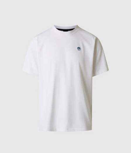 T-SHIRT CON PATCH LOGATA