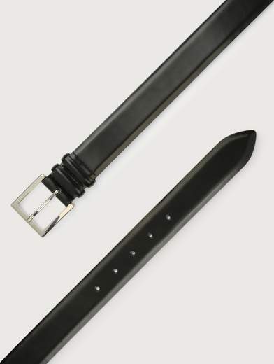 CINTURA CLASSICA CALF IN PELLE 3,5 CM