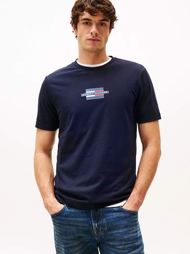 T-SHIRT FLAG BOX TEE