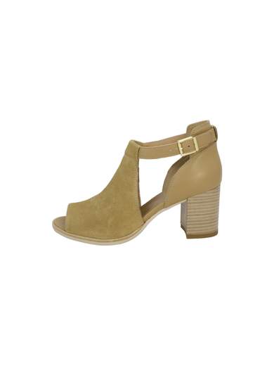 Nero Giardini Tronchetti donna in pelle e camoscio
