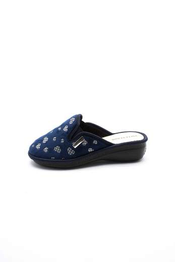 Valleverde Pantofole donna in tessuto