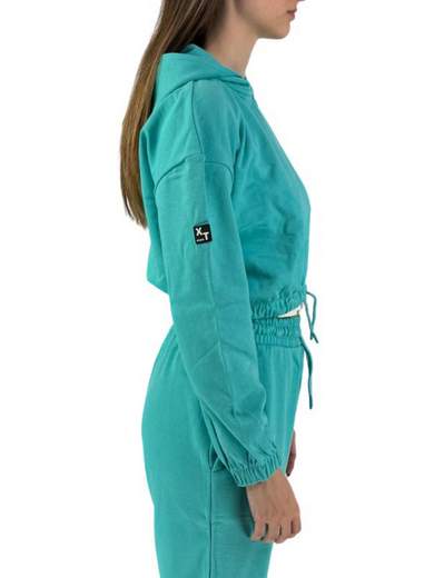 Xt Felpa Con Cappuccio Donna