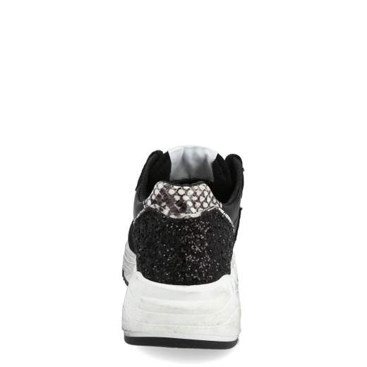 SNEAKERS UMA PARKER LINEA SUPERMOON IN PELLE ,CON FINITURE IN PITONE.SUOLA ERGONOMICA IN GOMMA.
