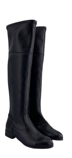 UMA PARKER STIVALE ALTO IN ECO PELLE  ELASTICIZZATO