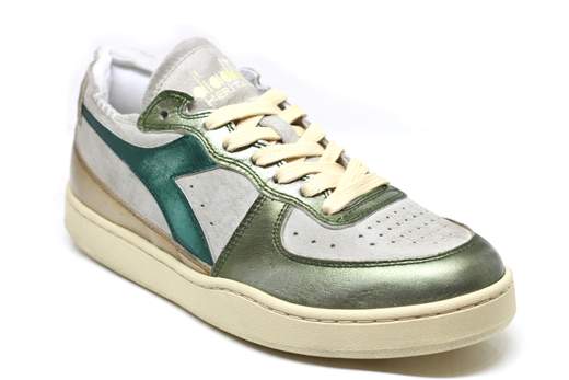 DIADORA HERITAGE BASKET ROW CUT METAL