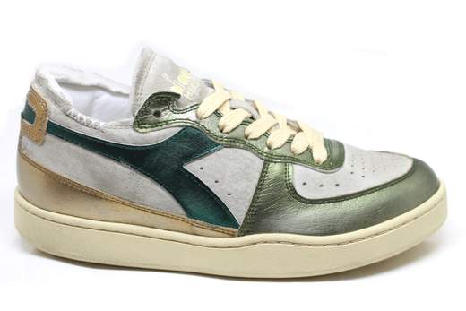 DIADORA HERITAGE BASKET ROW CUT METAL