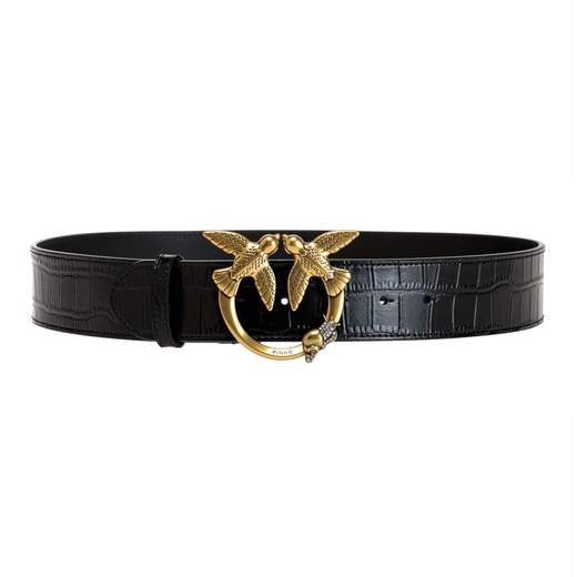 PINKO CROCO H4 BELT LUMACA