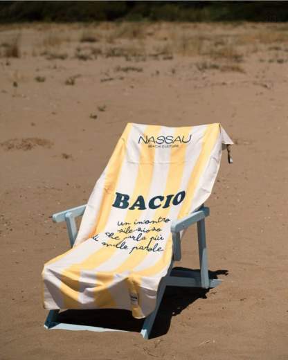 NASSAU Beach Culture Telo Mare BACIO
