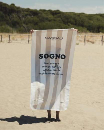 NASSAU Beach Culture Telo Mare SOGNO