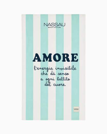 NASSAU Beach Culture Telo Mare AMORE