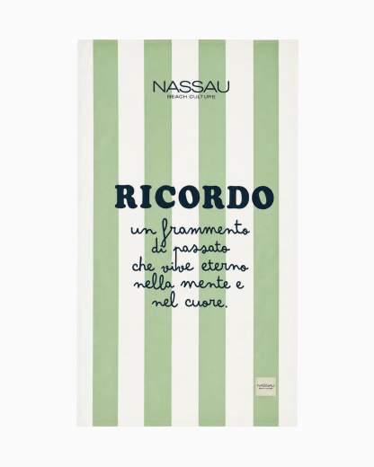 NASSAU Beach Culture Telo Mare RICORDO