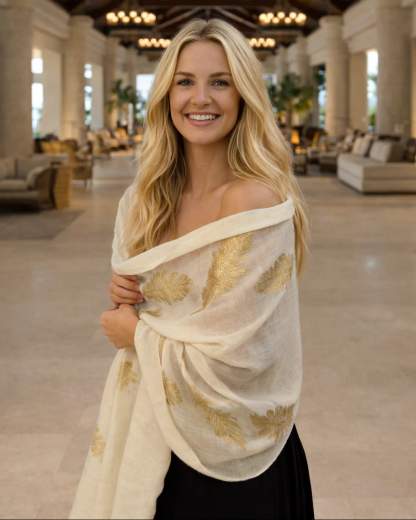 Pahiesa Formentera SCARFBIGFEATHER