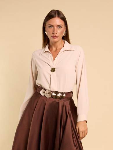 LANA CAPRINA Blusa Donna