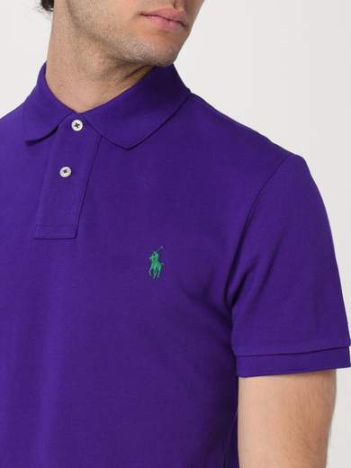 Polo Ralph Lauren Polo Mm Slim In Cotone