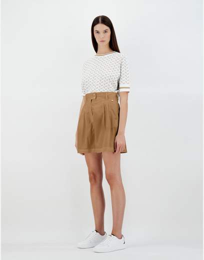 Herno Shorts In Light Cotton Stretch
