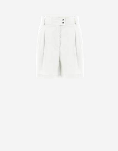Herno Shorts In Light Cotton Stretch
