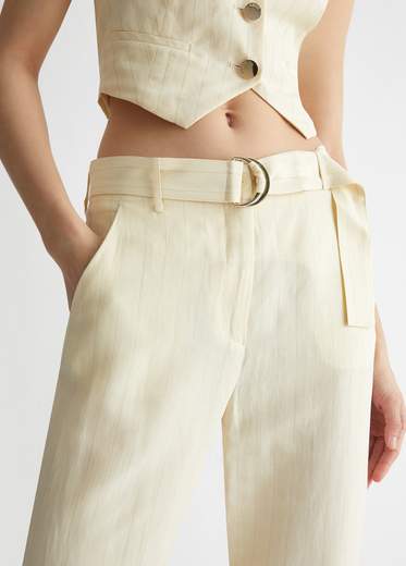 Liu°jo Pantaloni Da Completo In Lino