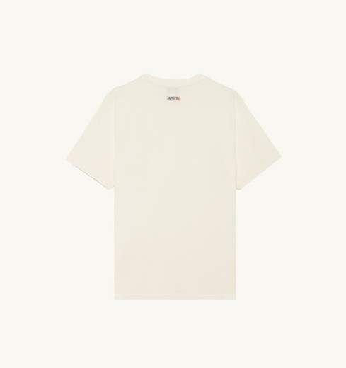 Autry T-shirt In Cotone Label Per Il Tempo Libero