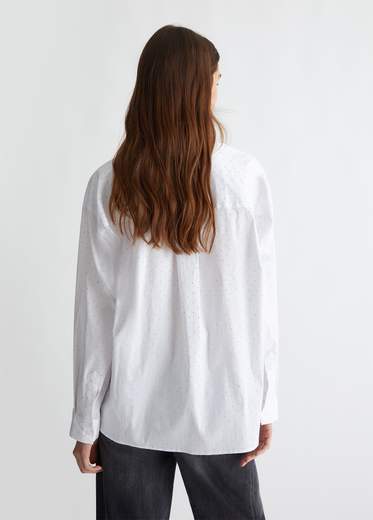 Liu°jo Camicia Over Con Mini Borchie