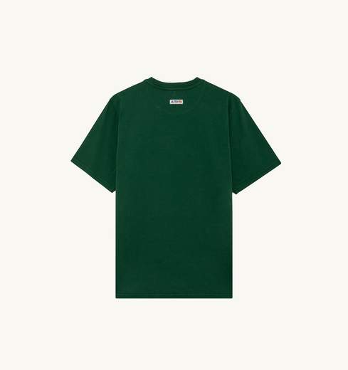 Autry T-shirt In Cotone Label Per Il Tempo Libero