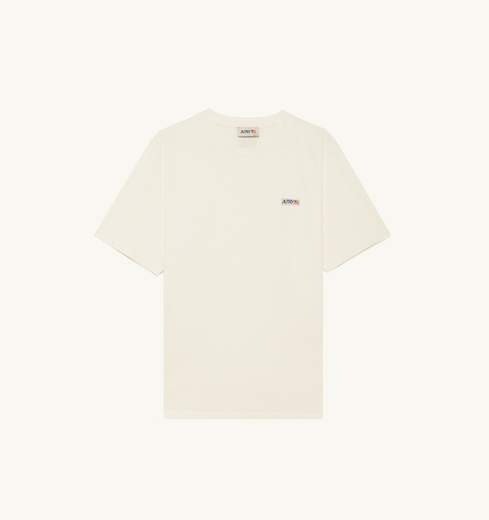 Autry T-shirt In Cotone Label Per Il Tempo Libero