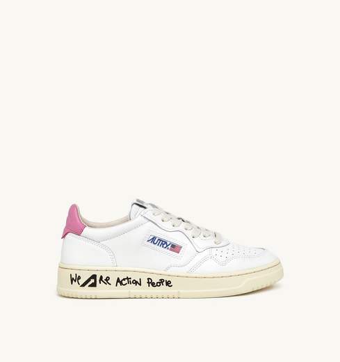 Autry Sneakers Medalist Low In Pelle