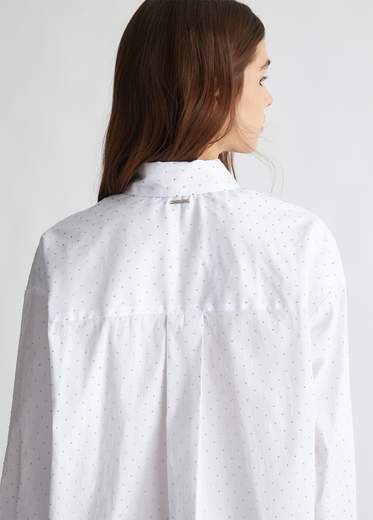 Liu°jo Camicia Over Con Mini Borchie