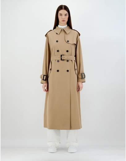 Herno Trench In Light Cotton Canvas