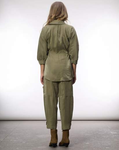 Manila Grace Camicia Con Coulisse