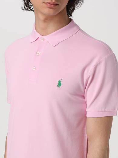 Polo Ralph Lauren Polo Mm Slim In Cotone Stretch