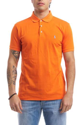 Polo Ralph Lauren Polo M/m In Cotone Stretch