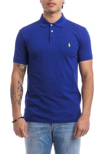 Polo Ralph Lauren Polo M/m In Cotone Stretch