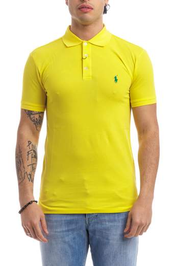 Polo Ralph Lauren Polo M/m In Cotone Stretch