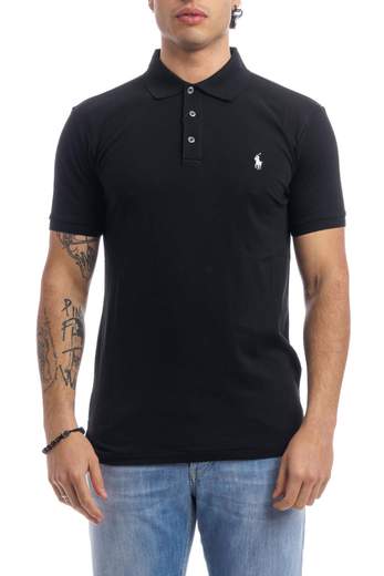 Polo Ralph Lauren Polo M/m In Cotone Stretch
