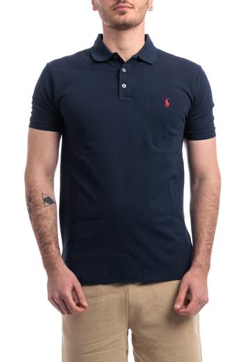 Polo Ralph Lauren Polo Mm Slim In Cotone Stretch