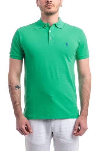 Polo Ralph Lauren Polo Mm Slim In Cotone Stretch