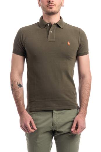 Polo Ralph Lauren Polo Mm Slim In Cotone