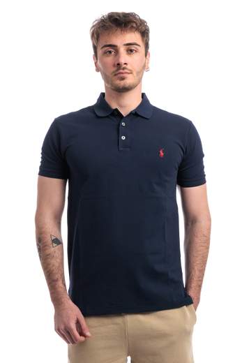 Polo Ralph Lauren Polo Mm Slim In Cotone Stretch