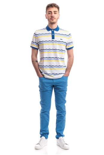 Harmont & Blaine Polo Stampa Onde Mm