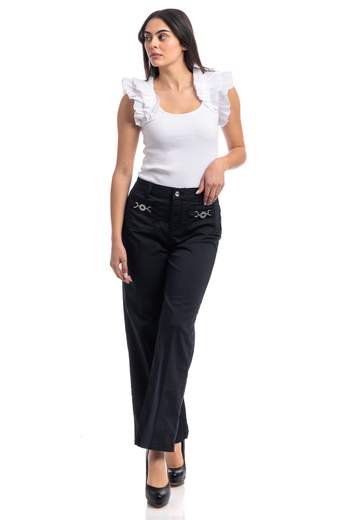 Liu°jo Pantaloni Flare Cropped