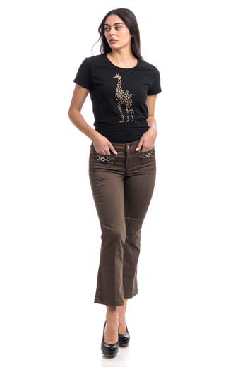 Liu°jo Pantaloni Flare Bottom Up