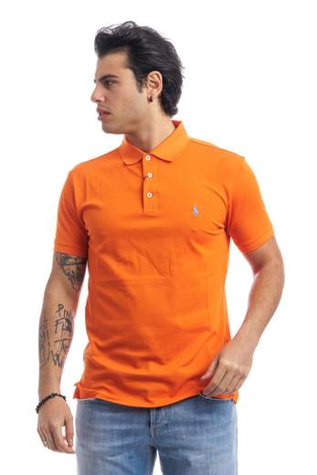 Polo Ralph Lauren Polo M/m In Cotone Stretch